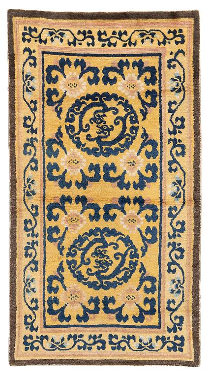 Matta, antik, Ningxia, Qingdynastin, 1700-tal, 152 x 83 cm.