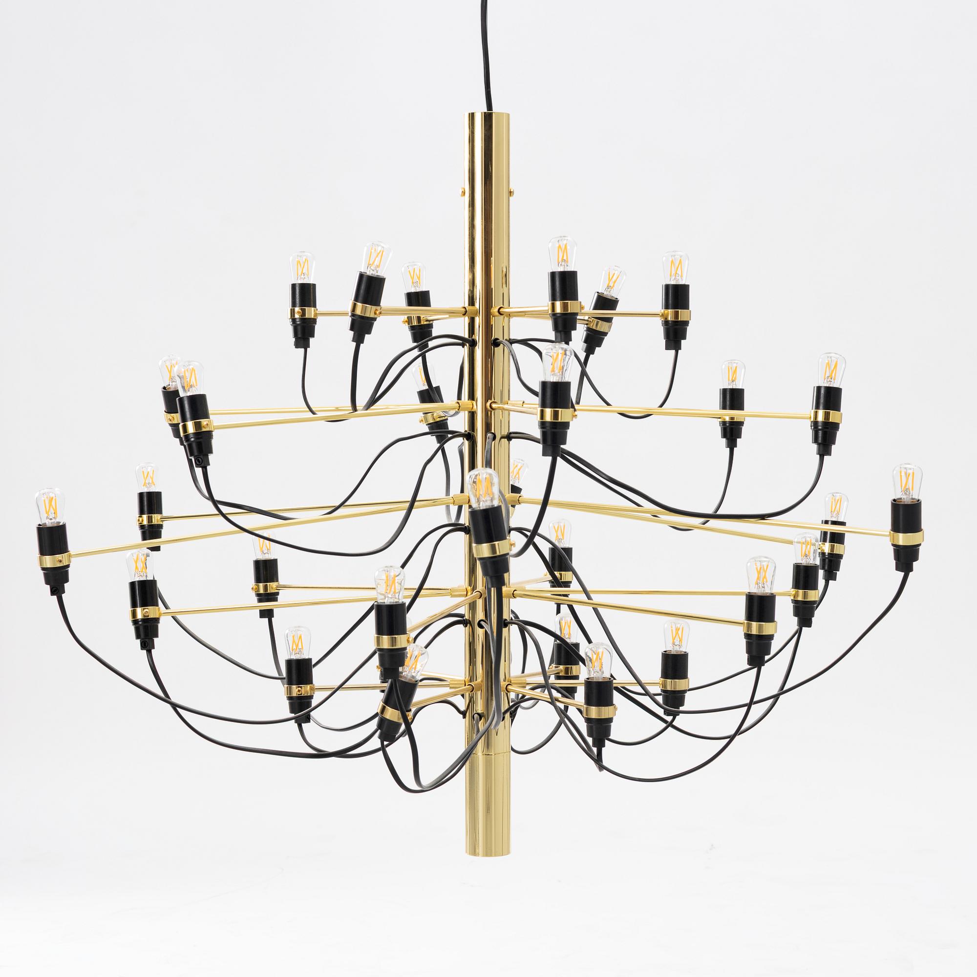 Gino Sarfatti, taklampa, modell 2097/30, Flos, Italien.