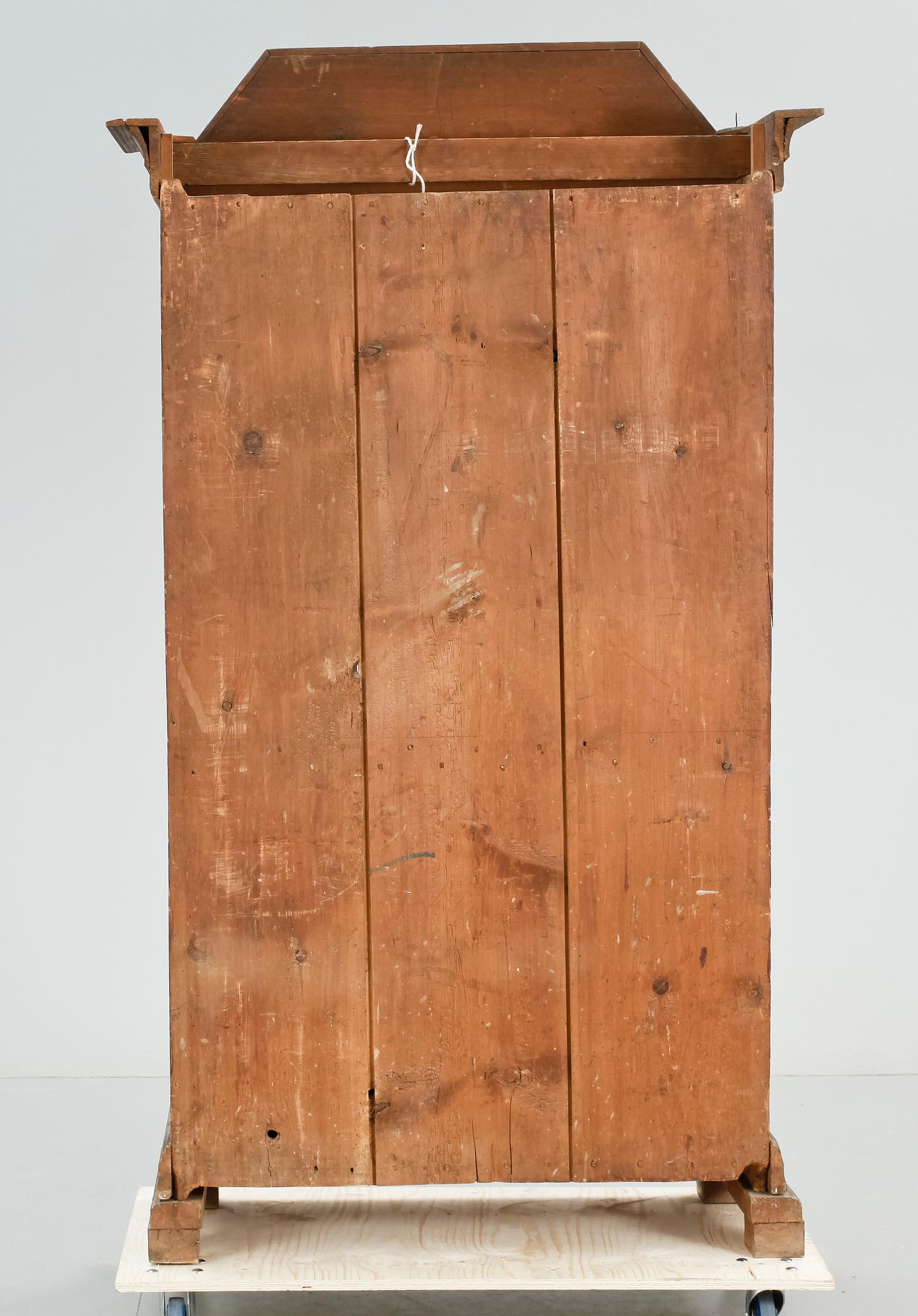 SKÄNKSKÅP, allmoge. Märkt 1830.