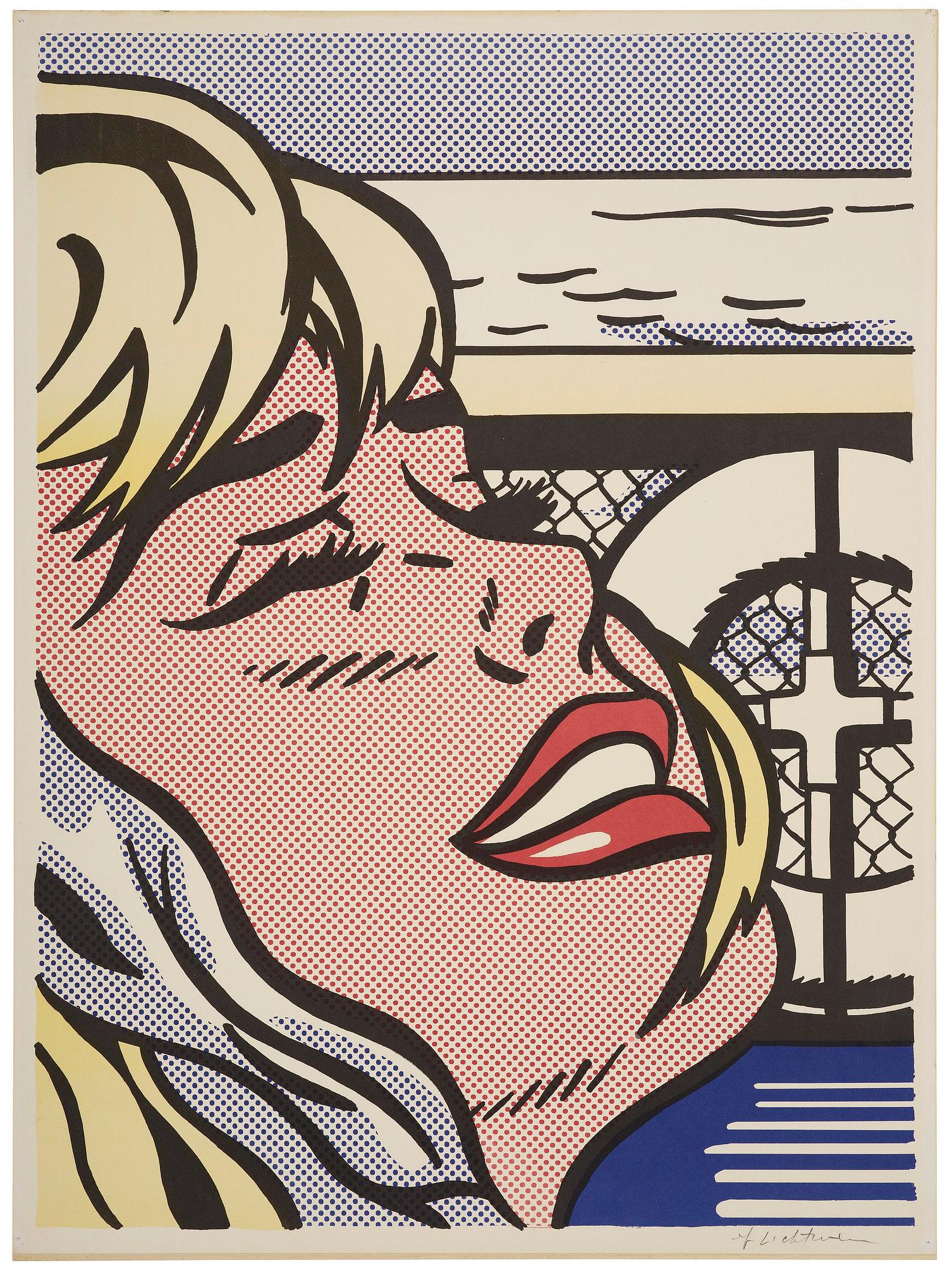 Roy Lichtenstein, "Shipboard Girl".
