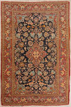 ANTIQUE CARPET, Sarouk 141x213 cm.