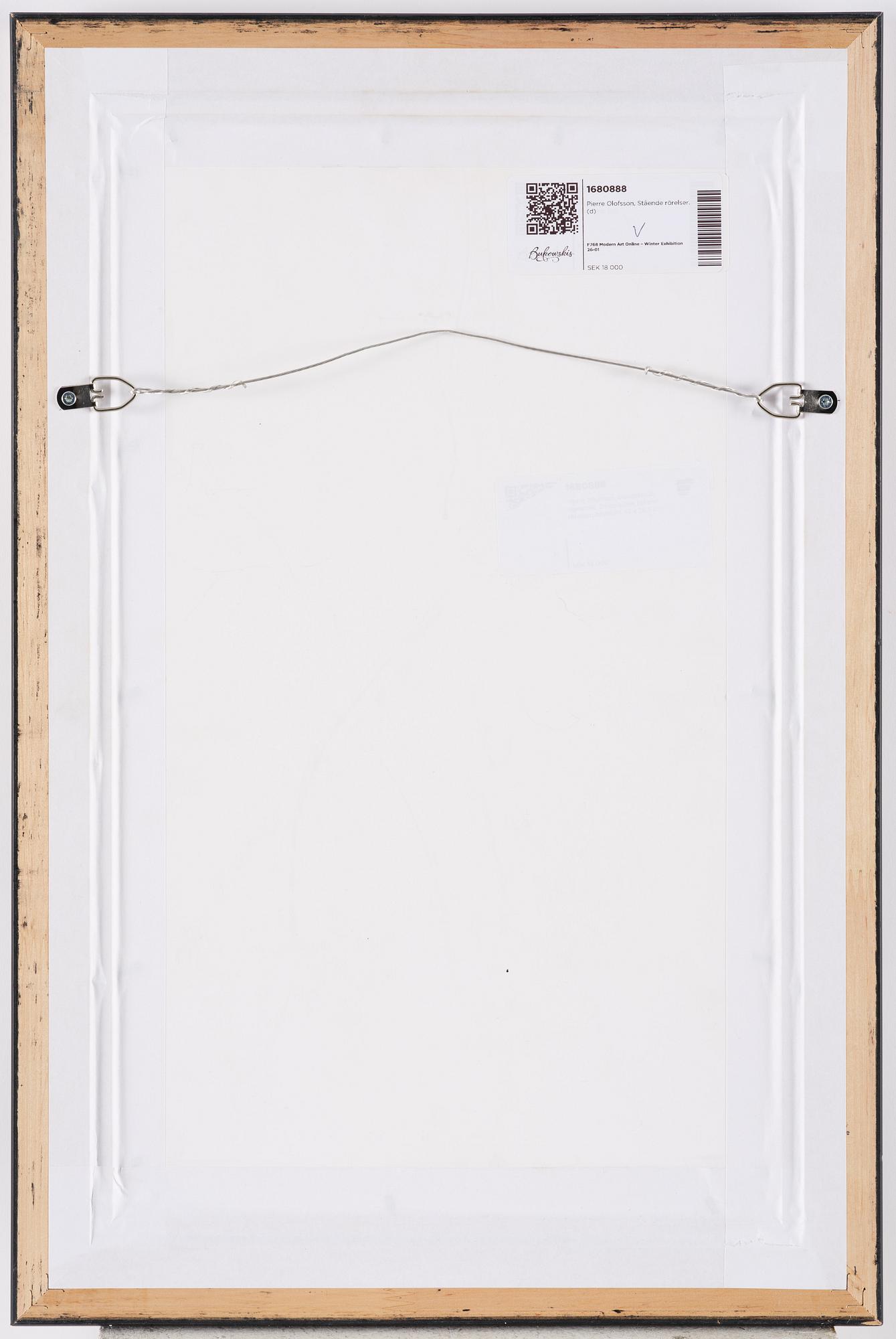 Pierre Olofsson, Standing movements.