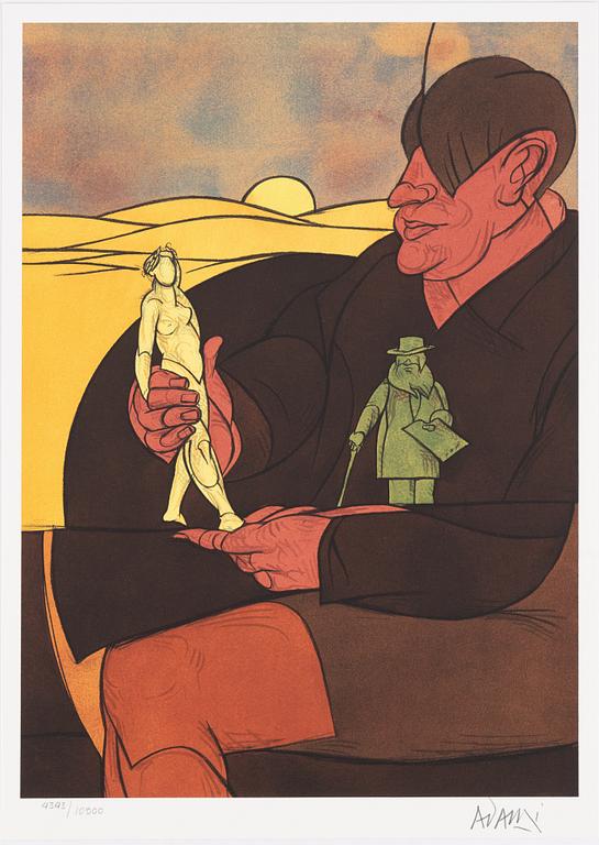 "Die Kunst der Graphik", suite comprising 6 prints, 1982, signed 4343/10000.