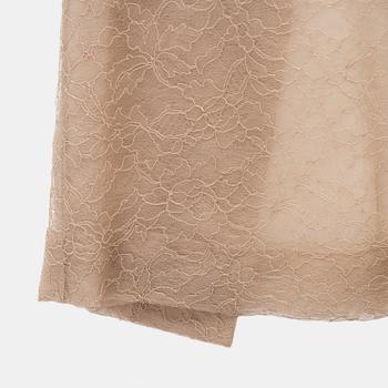 Chloé, a lace silk blouse, size 34.