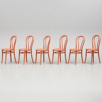 STOLAR, 6 st, Thonet, Wien, omkring 1900.
