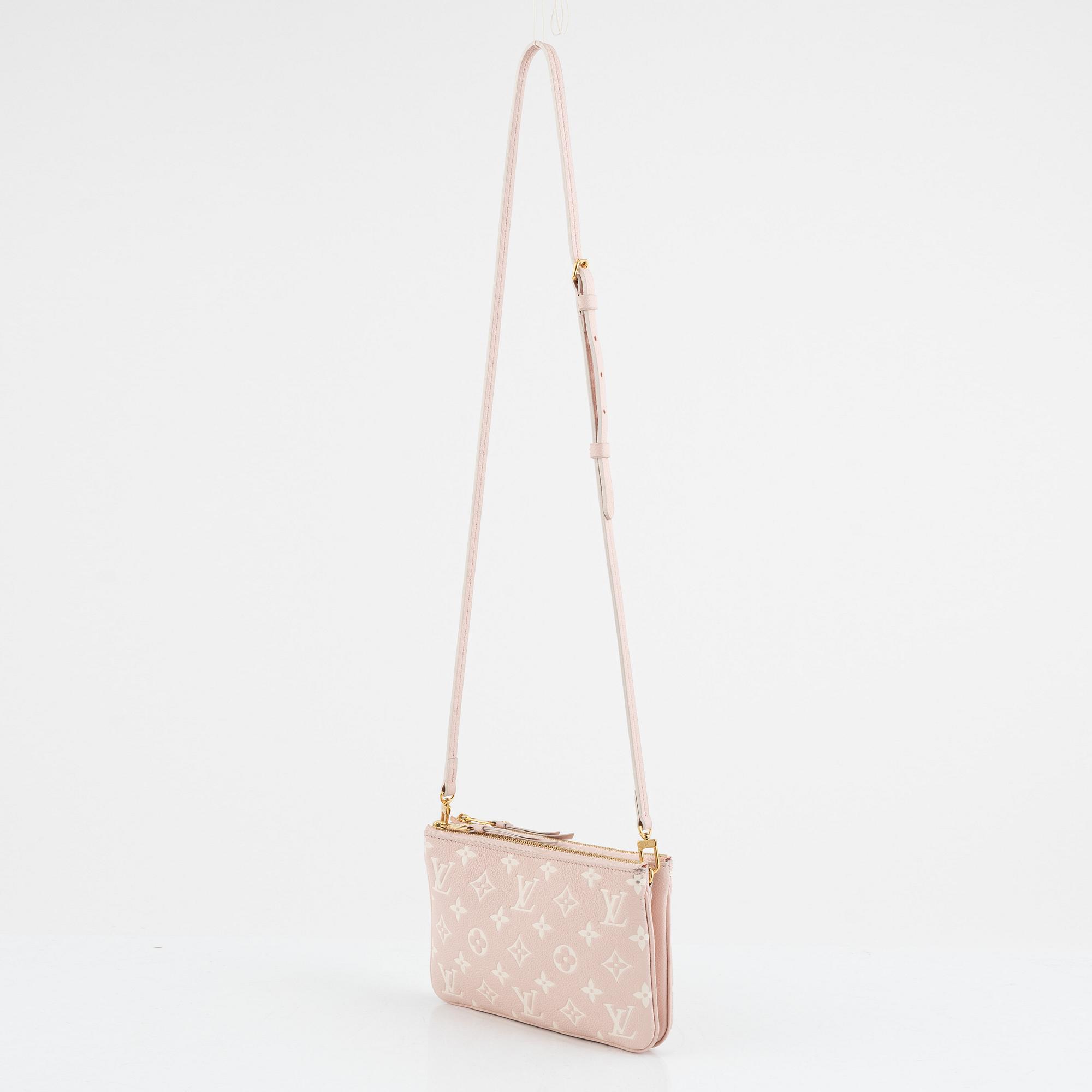 Louis Vuitton, a 'Pochette Double Rose Edition Limitée' bag, 2022.