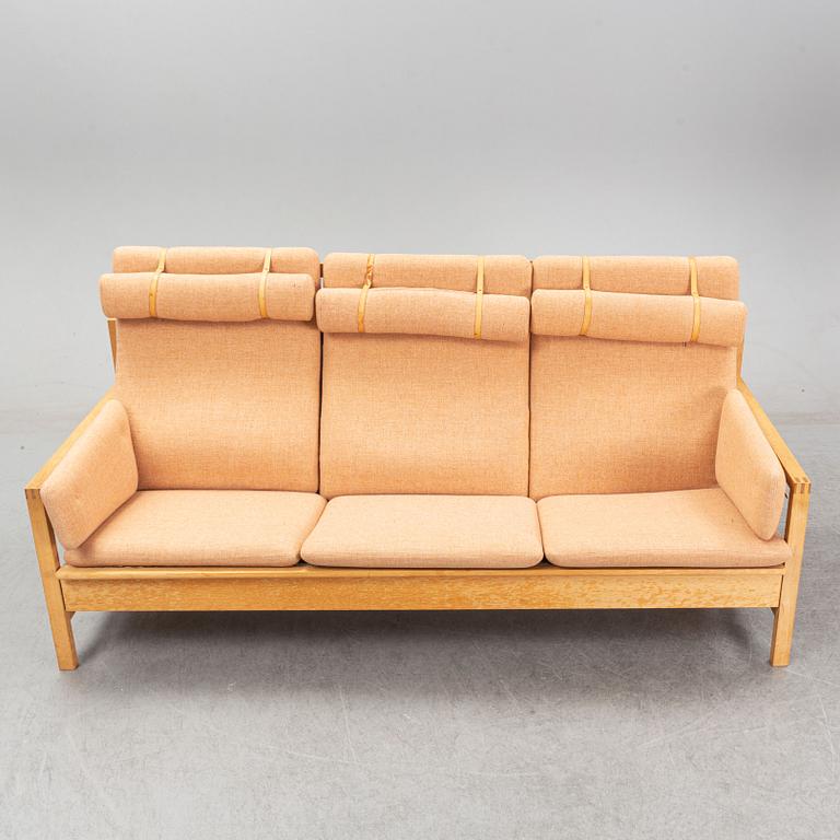 Børge Mogensen, an oak '2253' 1960's sofa by Fredericia Stolefabrik.