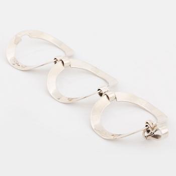 Karl-Ingemar Johansson, armband, silver, cirklar.