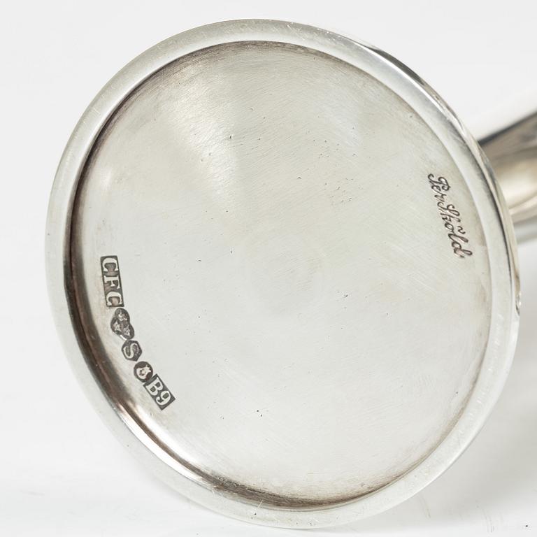 Vaser, 2 st, silver, 1941-52.