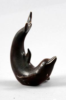 GUNNAR NYLUND, figurin, stengods.