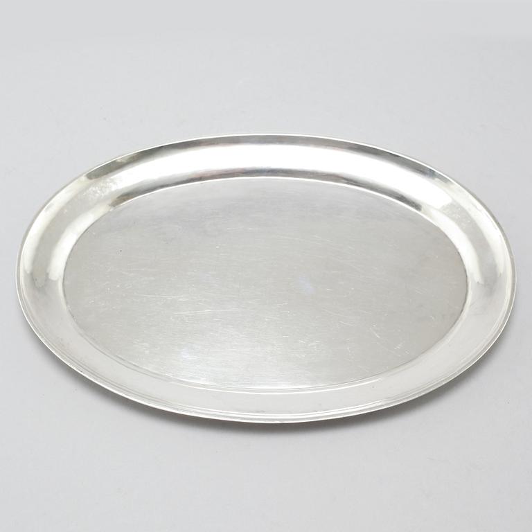 GEORG JENSEN, fat, silver, 1900-talets första hälft.