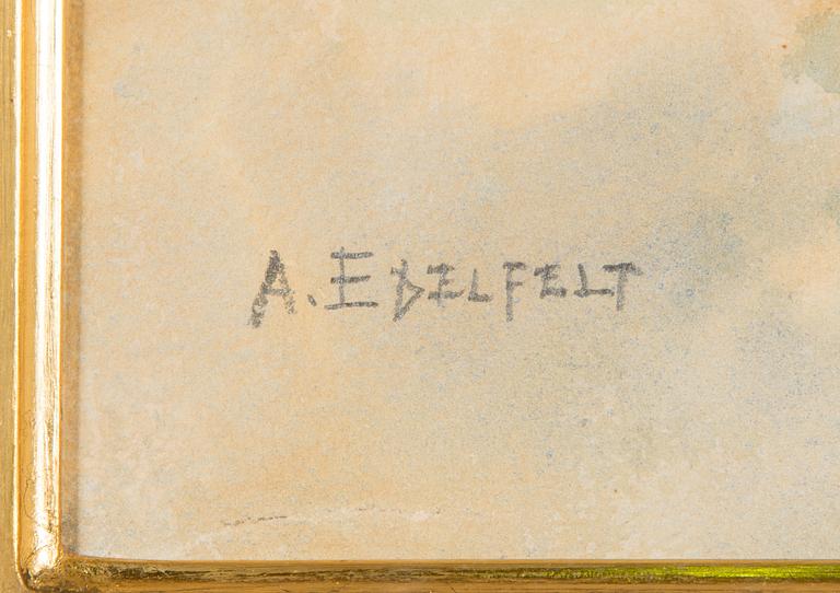 Albert Edelfelt, View of the Haikko gulf.