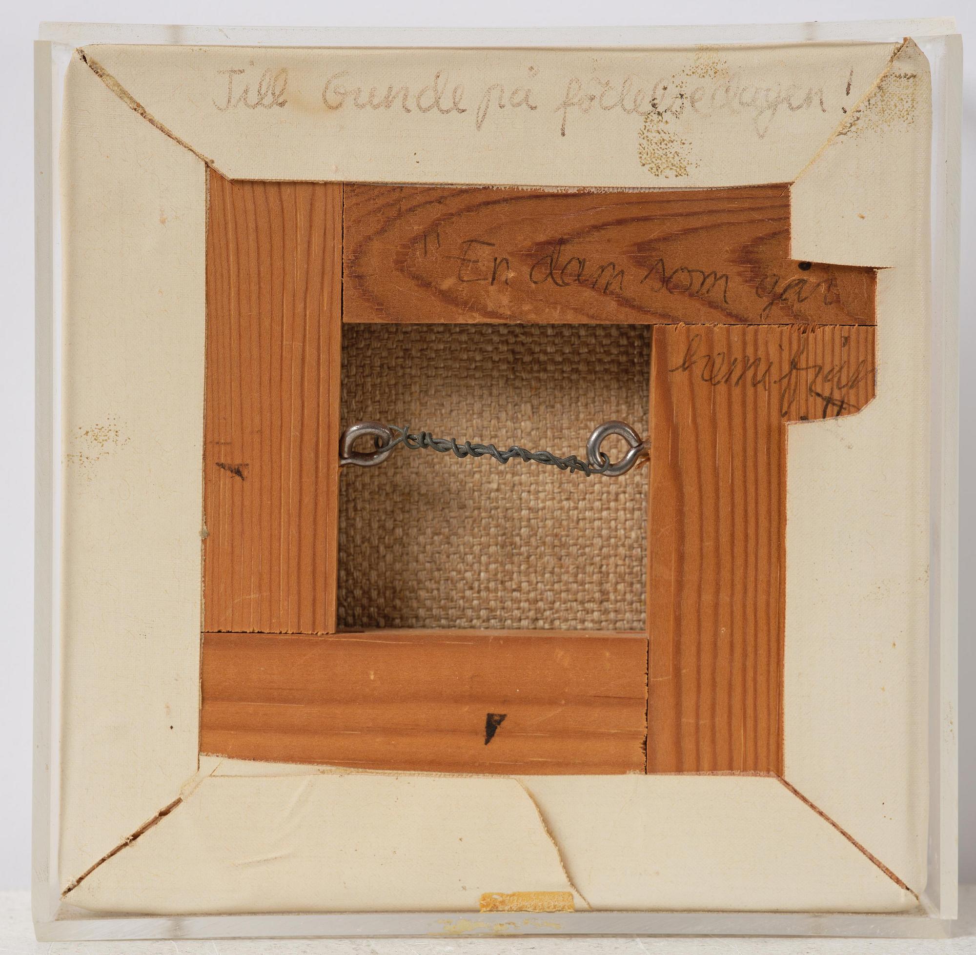 Marie-Louise Ekman, "En dam som går hemifrån".