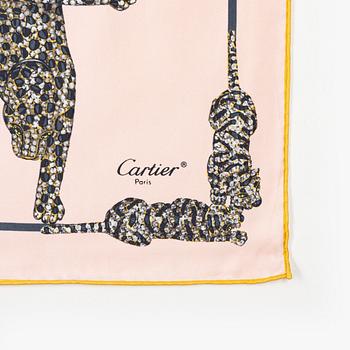 Cartier, scarf.