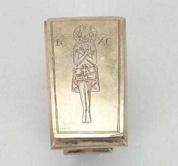 DOSA, förgyllt silver, Vasili Popov Moskva 1835, Ryssland.