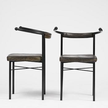 Jonas Bohlin, a set of four "Point" chairs, Källemo, Värnamo, post 1985.