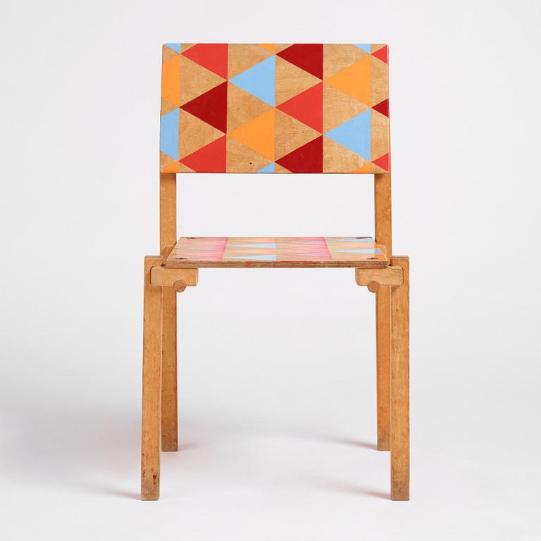 Åke Axelsson, & KG Nilsson, a chair, ed 1/2. executed in 1982.