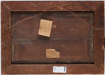 Frans de Hulst Attributed to, A river landscape with a waterside fort.