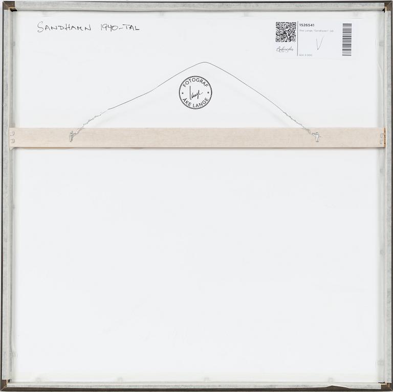 Åke Lange, "Sandhamn 1940-tal".