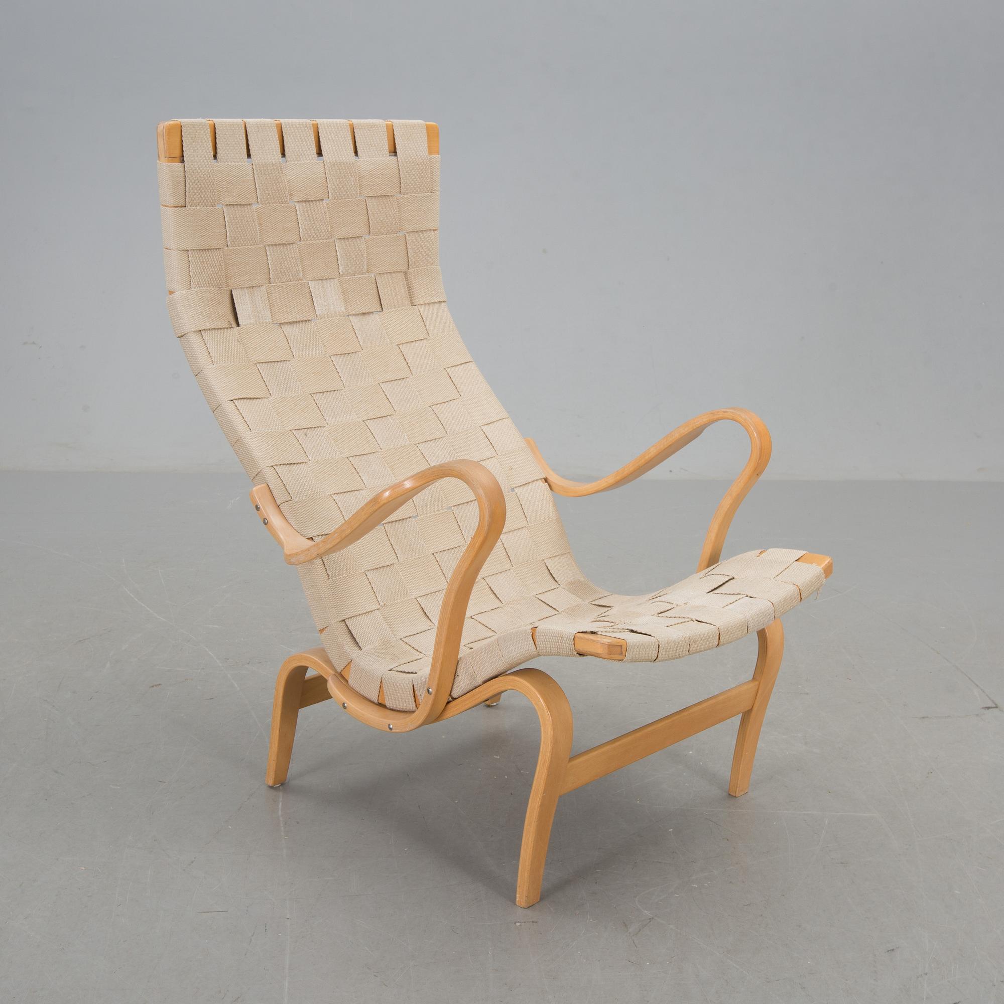 VILSTOL, "Pernilla" Bruno Mathsson för Dux.