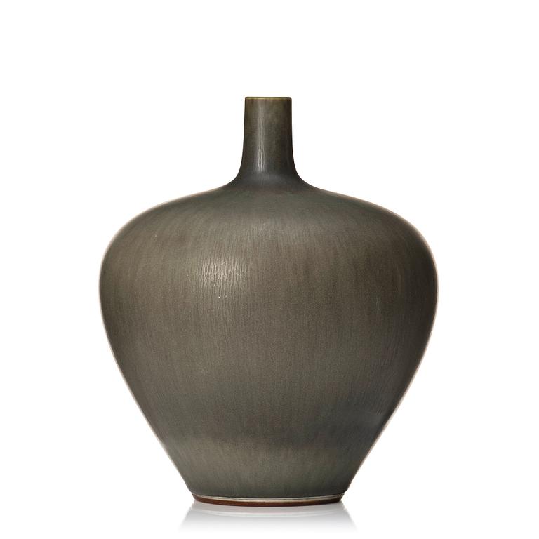 Berndt Friberg, a stoneware vase, Gustavsberg studio, Sweden 1965.