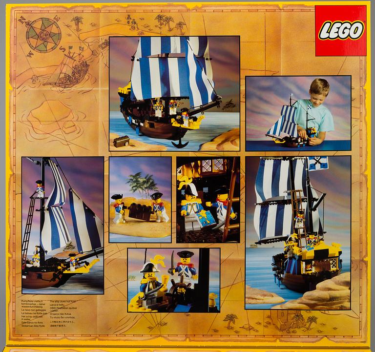 LEGO SYSTEMS, 6274, Danmark ca 1989.