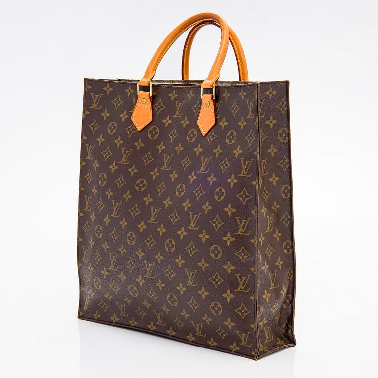 Louis Vuitton, a Monogram Canvas 'Sac Plât Tote' bag.