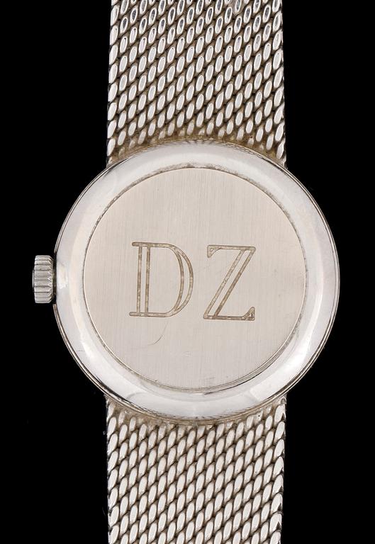 ARMBANDSUR, dam, Omega, DeVille, manuell, 18k vitguld. Vikt 46g.