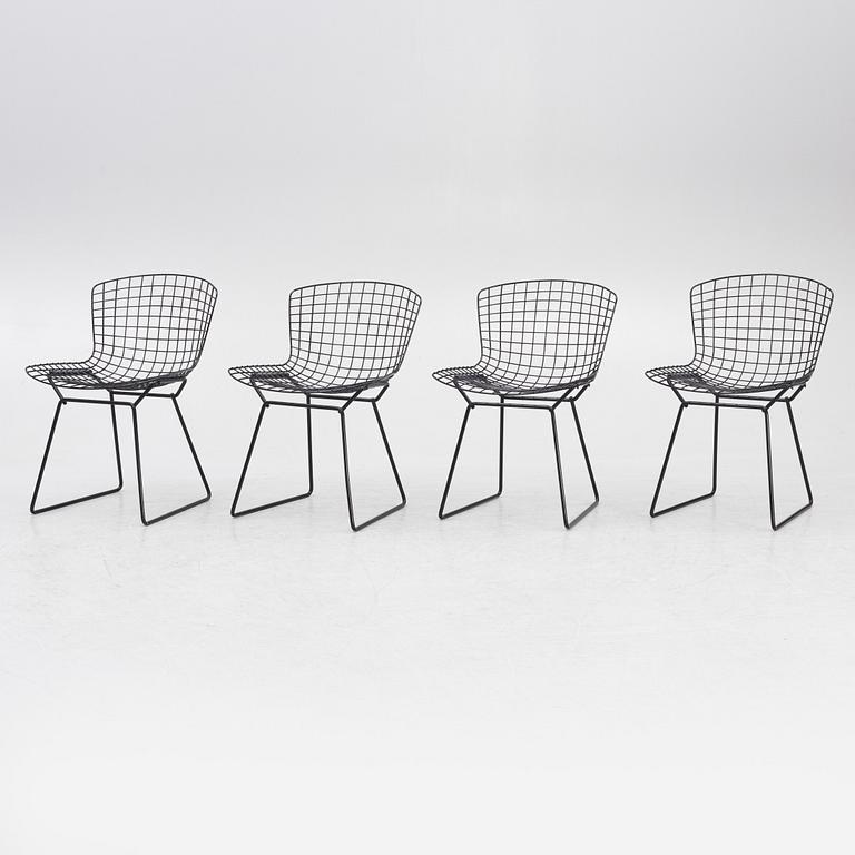 Harry Bertoia, four "Sidechair", 1960/70's.