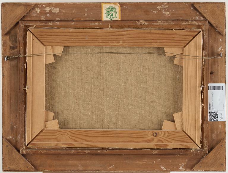 OLE RING,  Oil on canvas, signed.