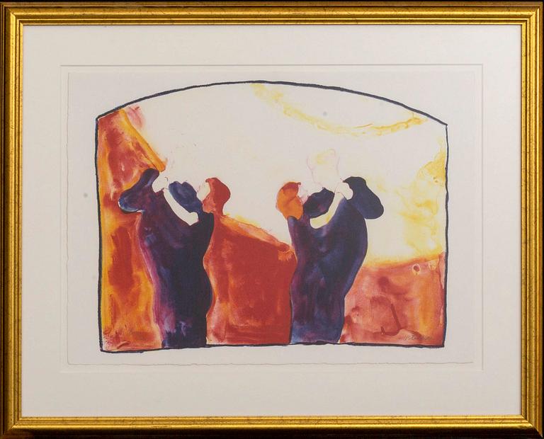PETER DAHL, a lithograph in color, numbered EA. 25/40 and signed.