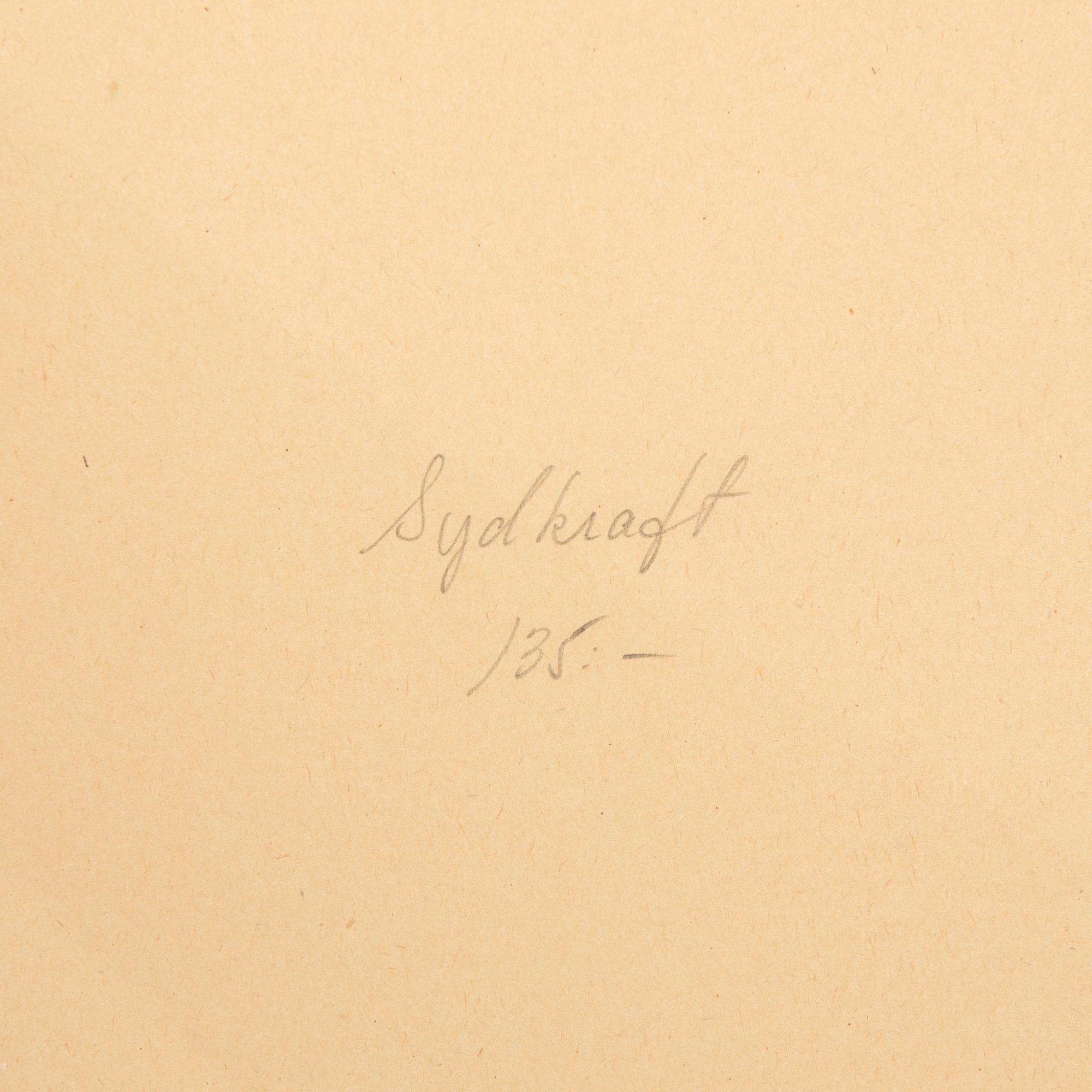 Arthur Luiz Piza, etsning signerad och numrerad 40/99.