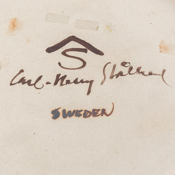 Carl-Harry Stålhane, a stoneware bowl, Deignhuset, signed.