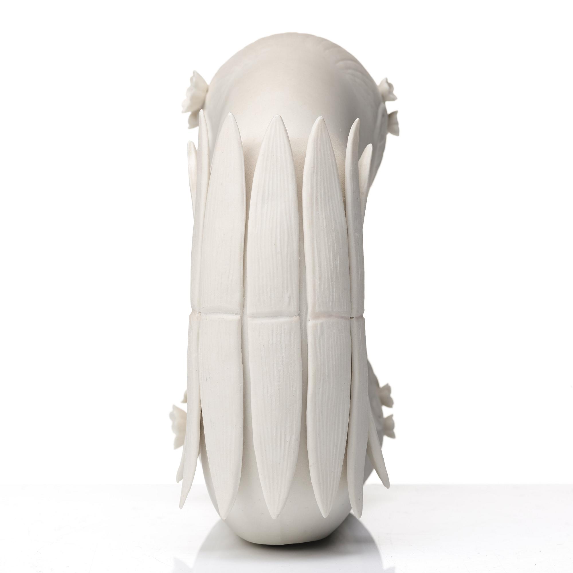 Stig Lindberg, a "Narcissus" "parian" porcelain sculpture, Gustavsberg, Sweden 1970's.