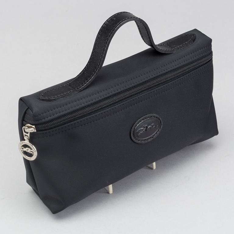 LONGCHAMP, väska samt necessär.