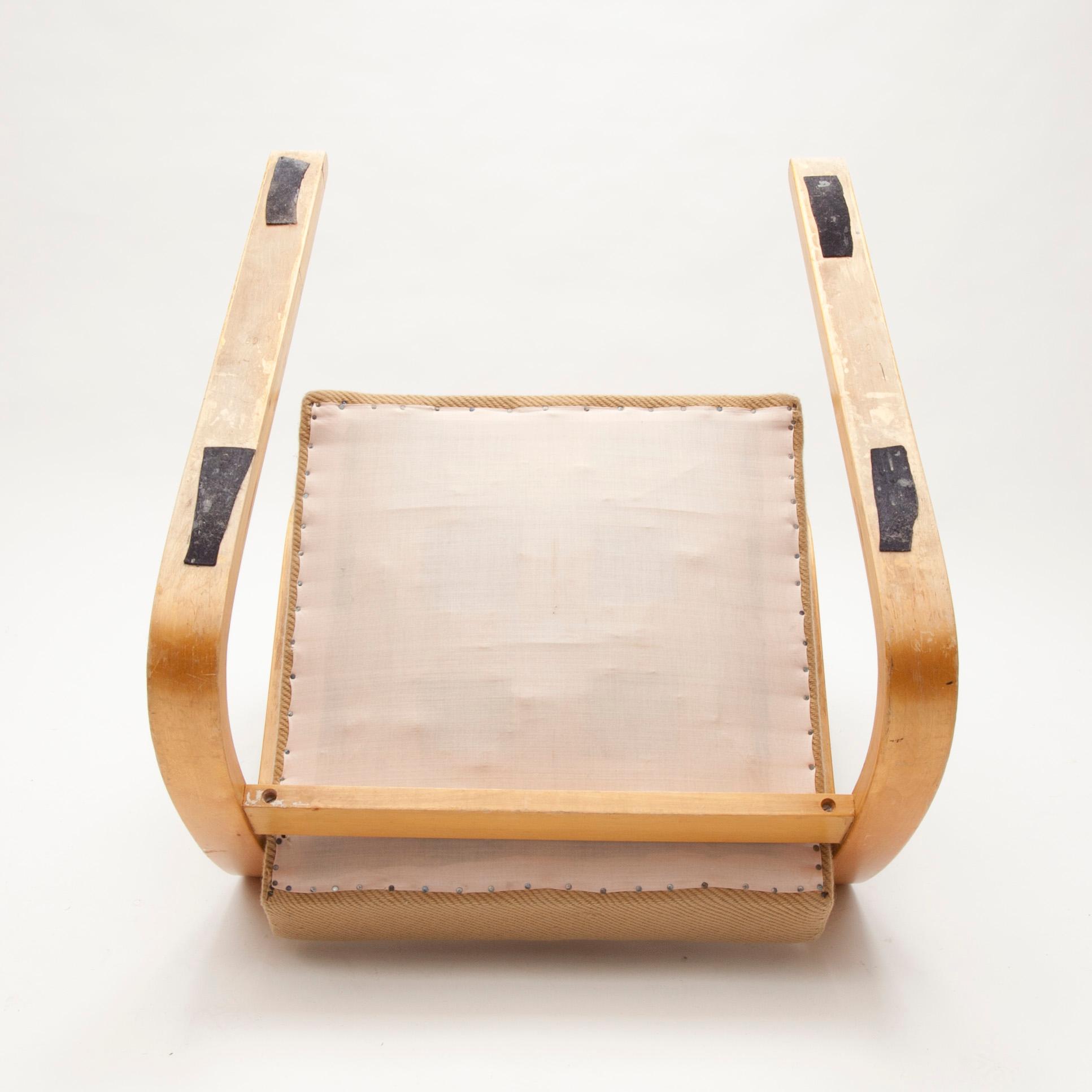 FÅTÖLJ, modell 402, Alvar Aalto, Artek 1900-talets mitt.