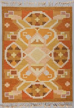 MATTA, rölakan, Ingegerd Silow 195 x 140 cm, 1900-talets andra hälft.