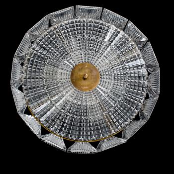 TAKLAMPA/PLAFOND, Carl Fagerlund, Orrefors.