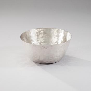 TAPIO WIRKKALA, SKÅL, silver, signerad TW, Kultakeskus Oy, Tavastehus 1978. 285 g.
