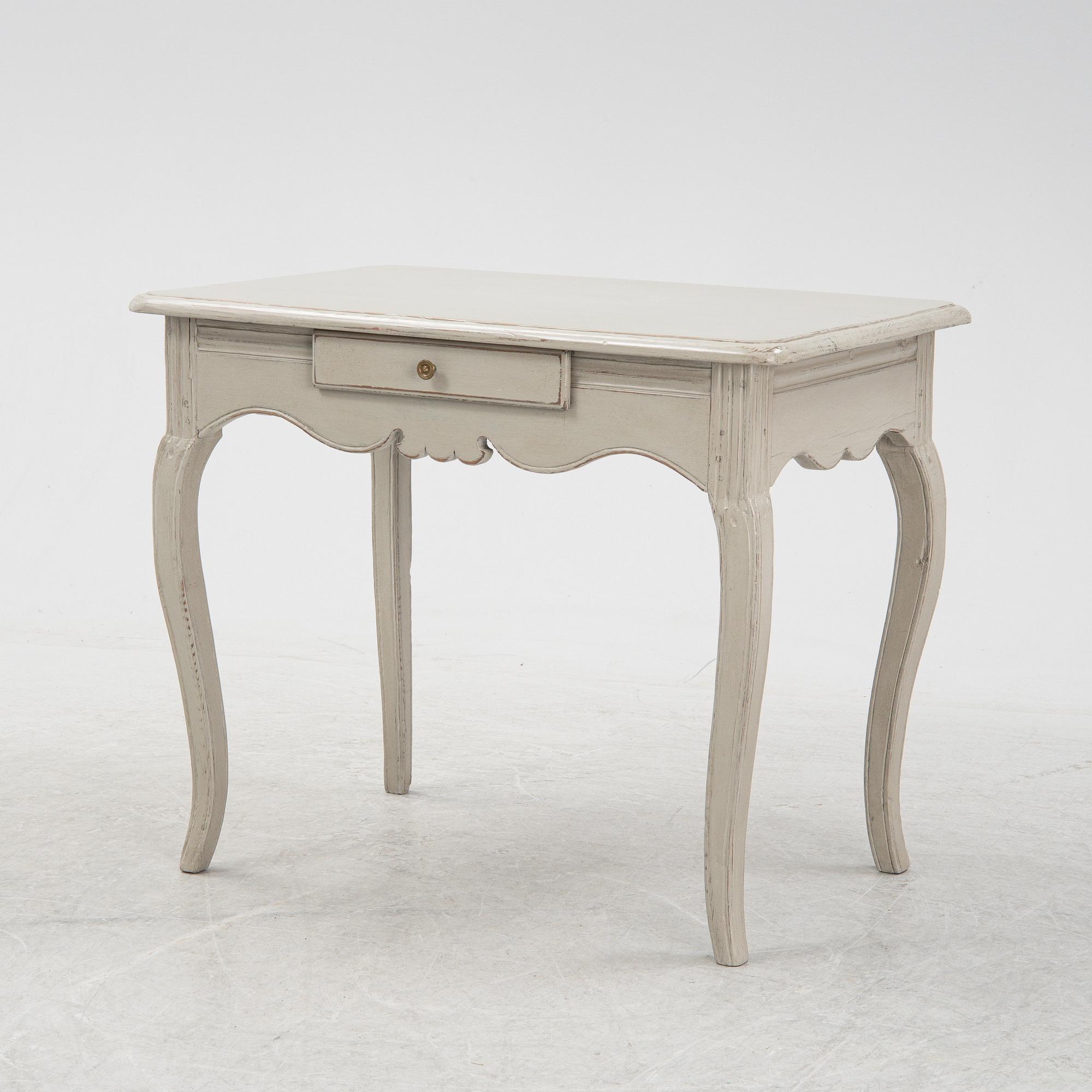 Skrivbord, provinsarbete, 1700/1800-tal.