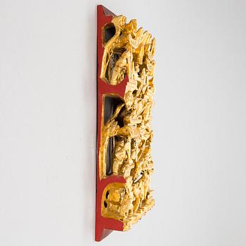 Reliefi, myöhäinen Qing-dynastian aika, Kiina.