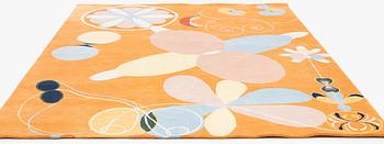 Hilma af Klint, matta, ''Group IV, no 4. The Ten Largest youth'' 1/10, handknuten, ca 315 x 234 cm.