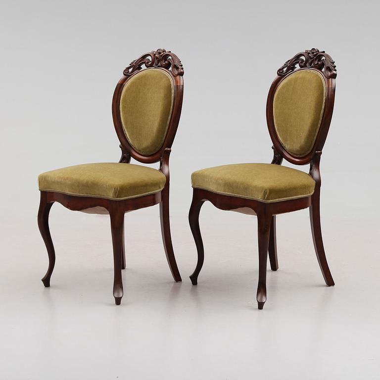 STOLAR, 1 par, 1800-talets andra hälft.