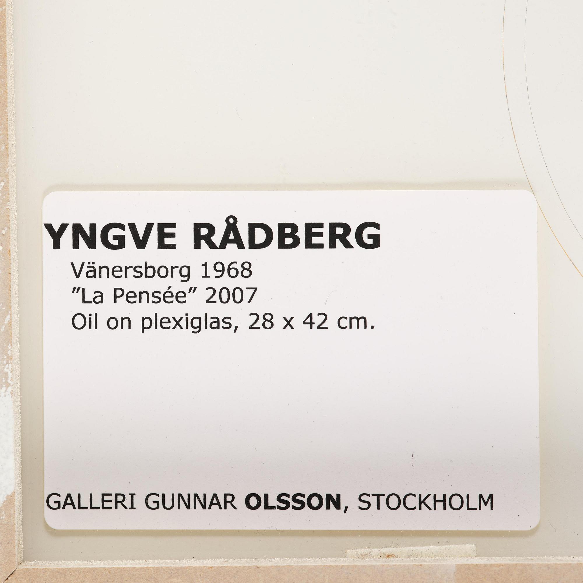 Yngve Rådberg, "La Pensée".