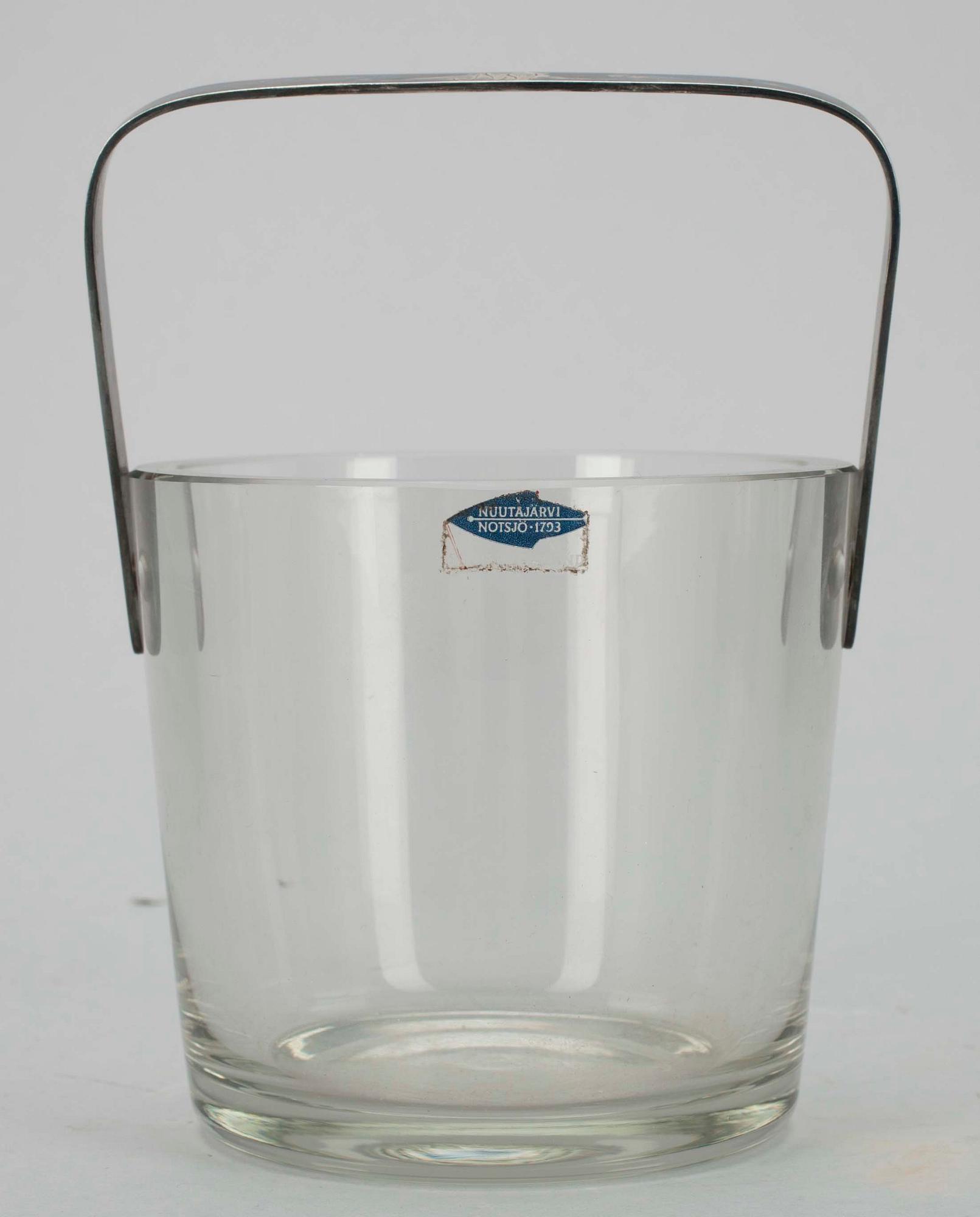 ISHINK, glas, silver, Kaj Franck, Notsjö, 1900-talets mitt.