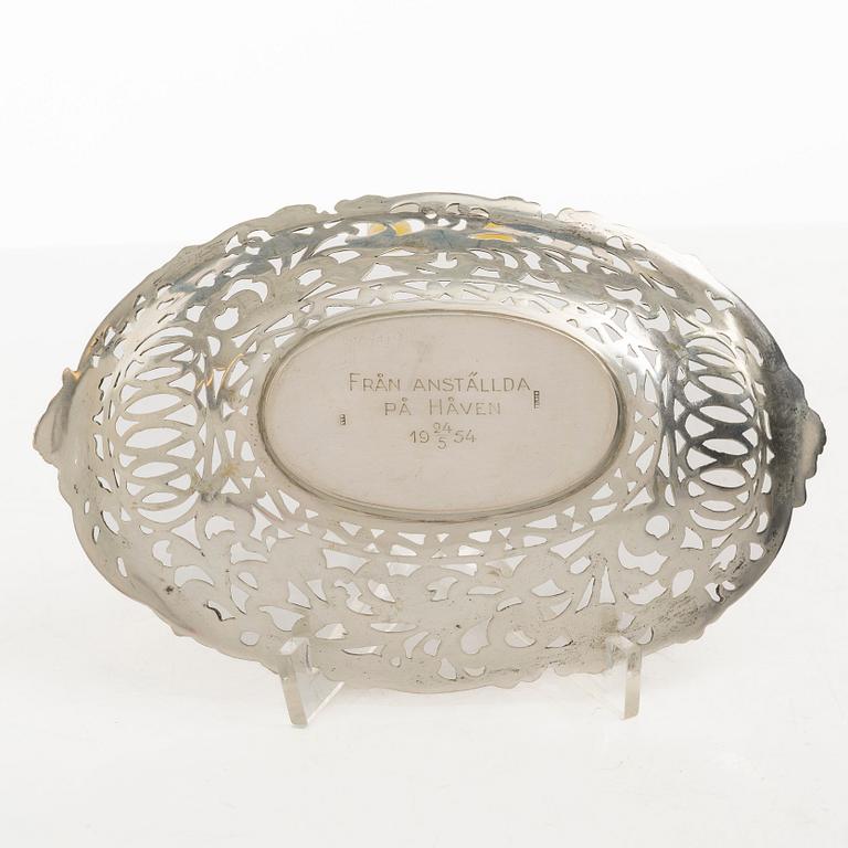 Fats, 3 pcs, silver, marked GAB, total weight approx. 400 g.