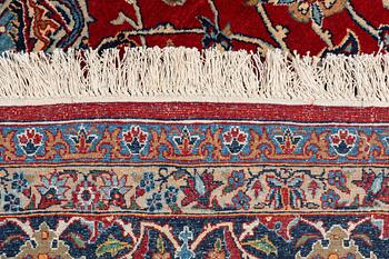 A rug, semi-antique, Nain Tuteshk, ca 215 x 144 cm.