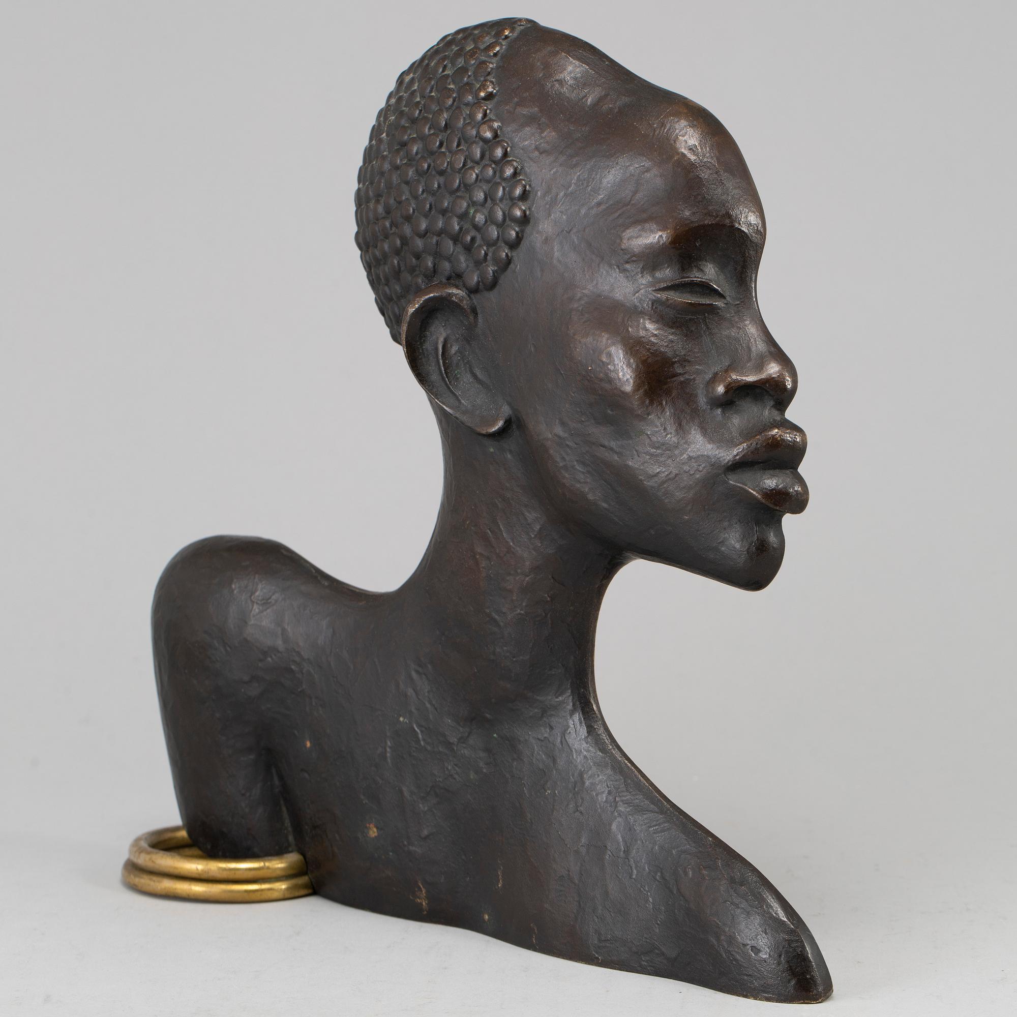 HAGENAUER, skulptur, brons, Wien, ca 1930.