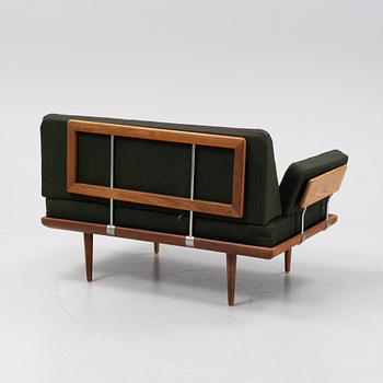 Peter Hvidt & Orla Mølgaard Nielsen, hörnsoffa med bord 3 dlr, "Minerva", France & Daverkosen Danmark 1950-tal.