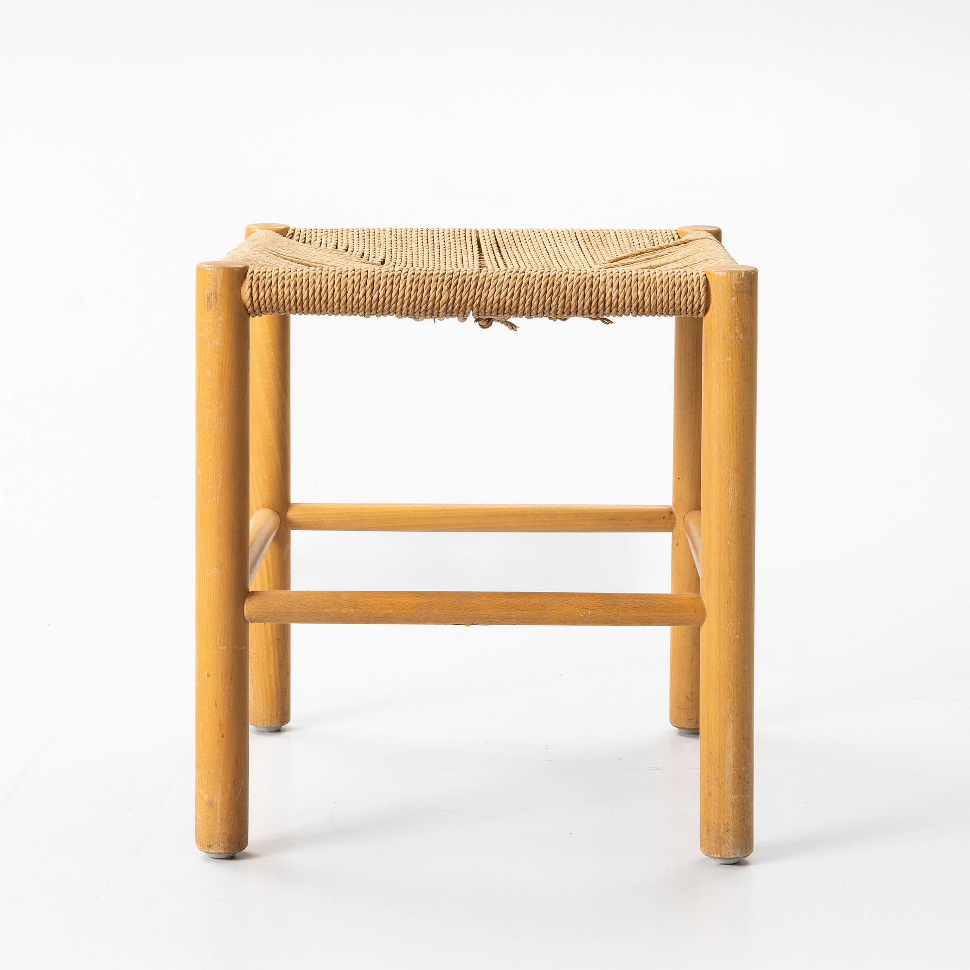 Fritz Hansen, a footstool, second half of the 20th century, Denmark.